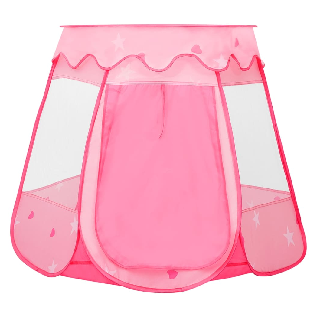 Children Play Tent with 250 Balls Pink 102x102x82 cm