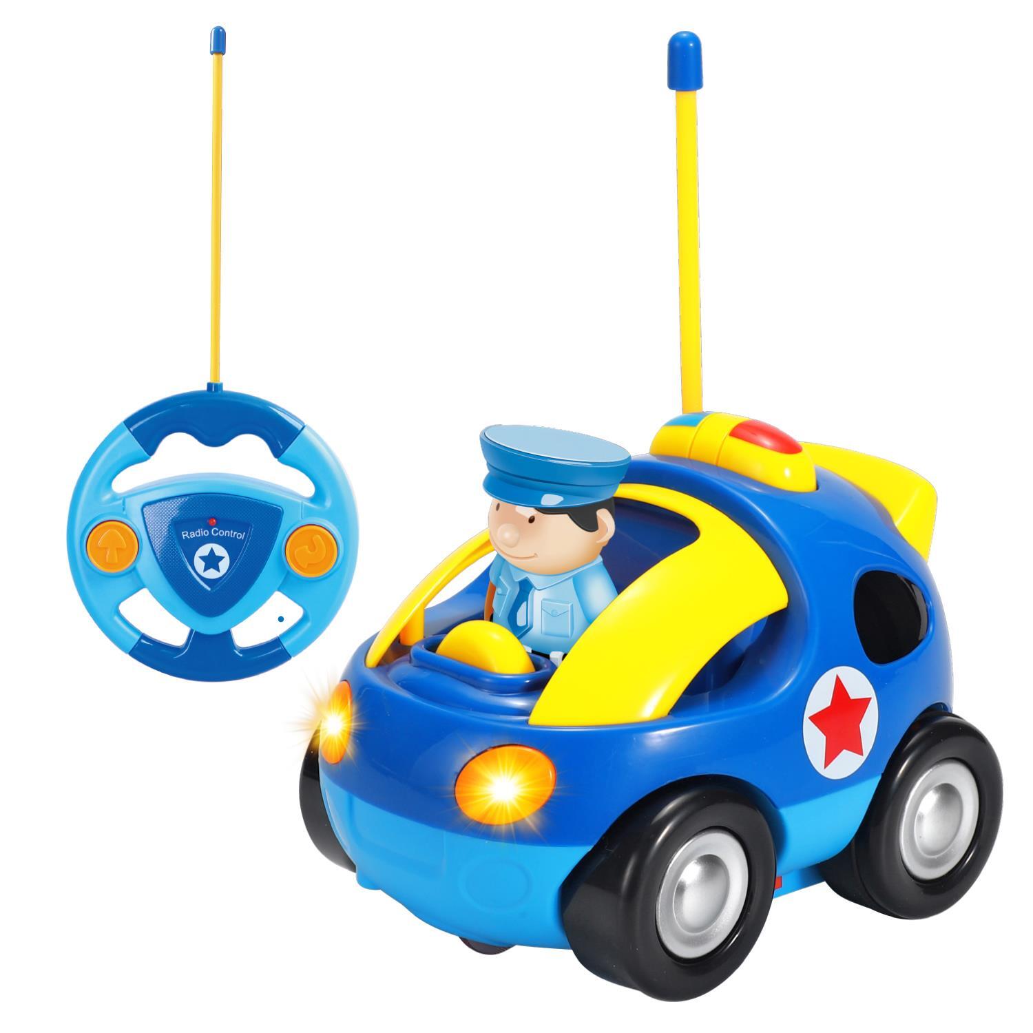 SOKA My First Remote Controlled Car for Toddlers with Light and Sound