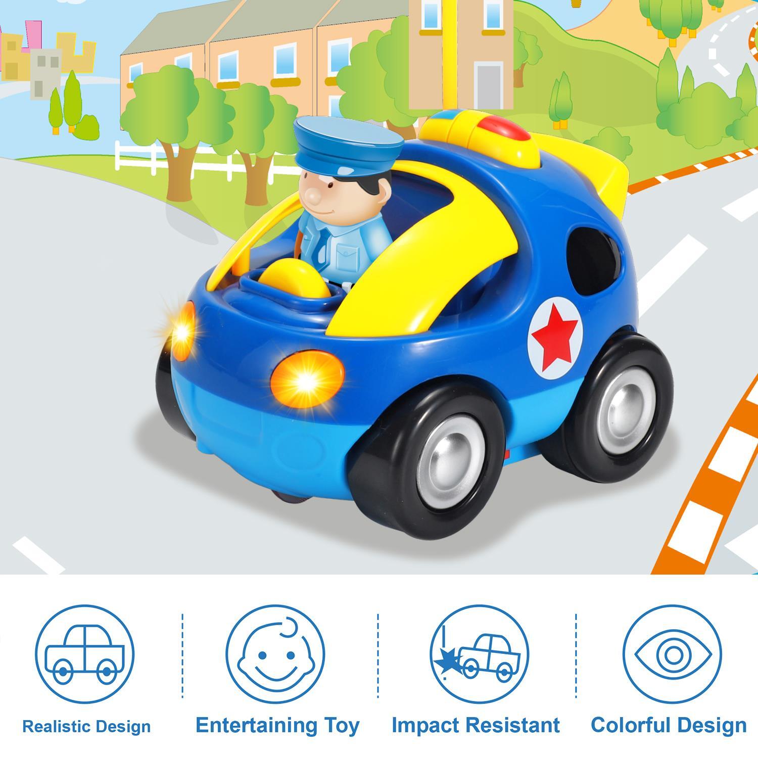 SOKA My First Remote Controlled Car for Toddlers with Light and Sound