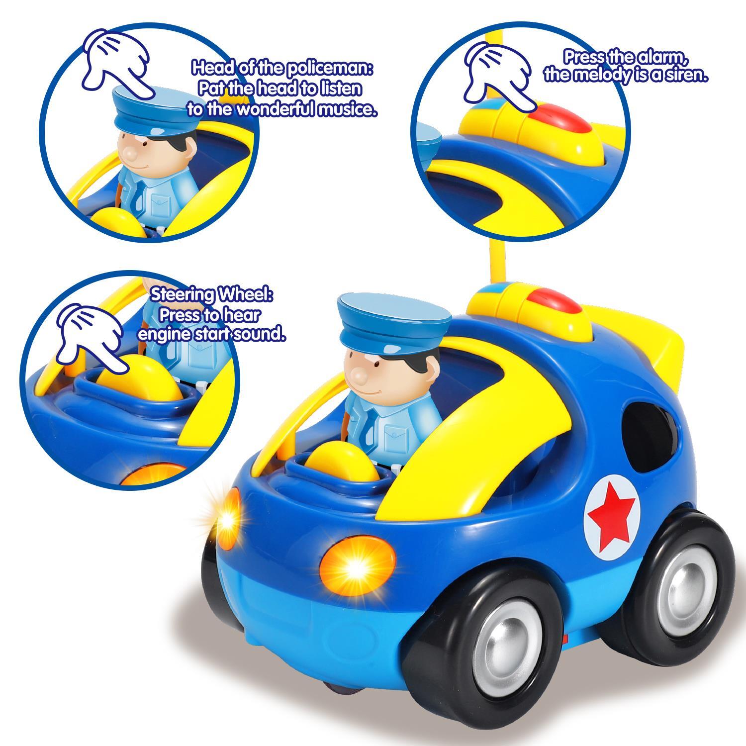 SOKA My First Remote Controlled Car for Toddlers with Light and Sound
