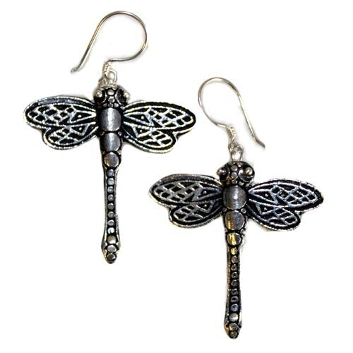 Silver Earrings - Dragonflies - Per case: 1 Piece