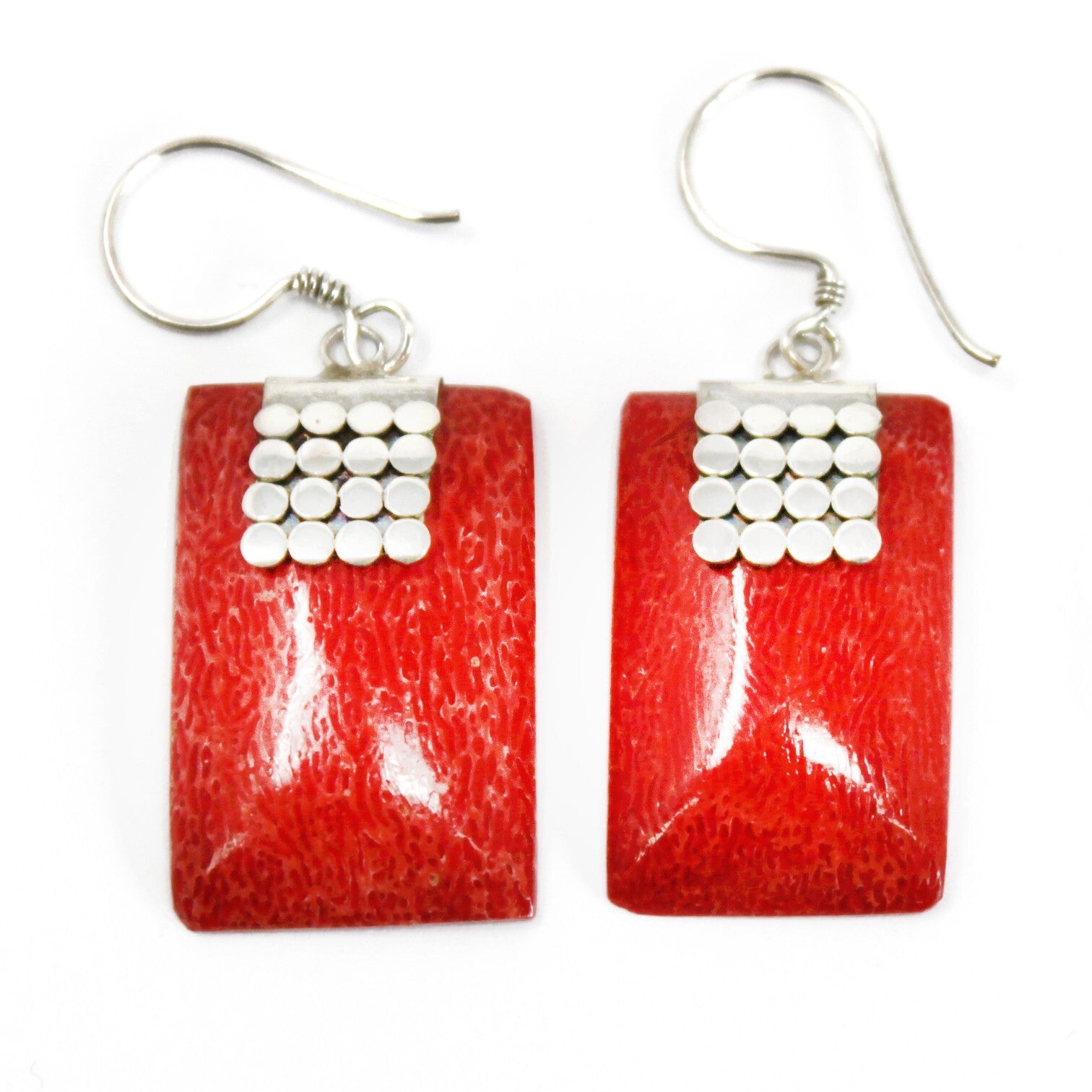 925 Silver Earrings - SQ Mini Discs - Per case: 1 Piece