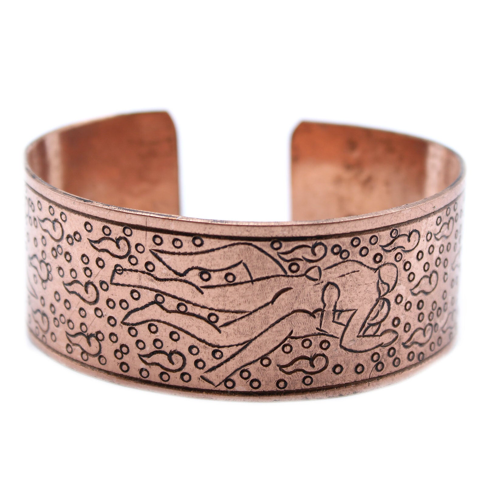Copper Tibetan Bracelet - Kamasutra - Per case: 1 Piece