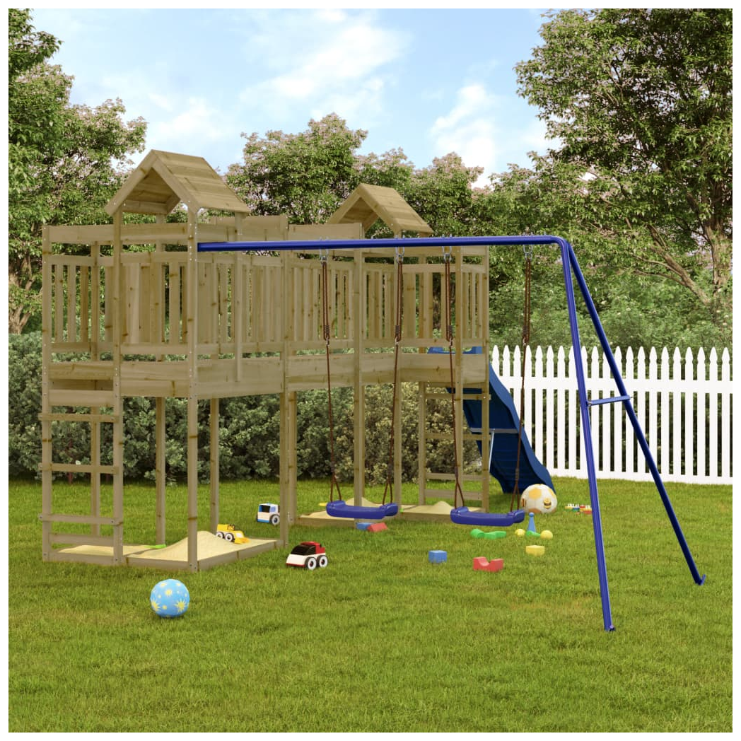 Outdoor Playset Impregnated Wood Pine