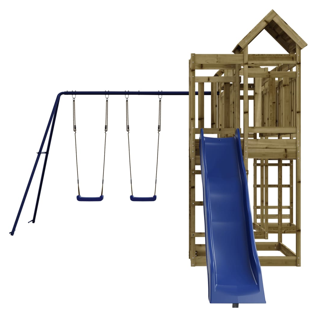 Outdoor Playset Impregnated Wood Pine