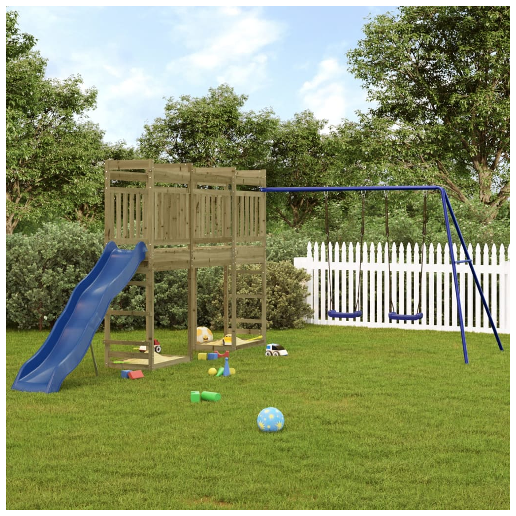 Outdoor Playset Impregnated Wood Pine
