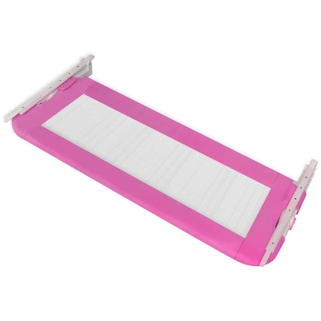 vidaXL Toddler Safety Bed Rail 102 x 42 cm Pink