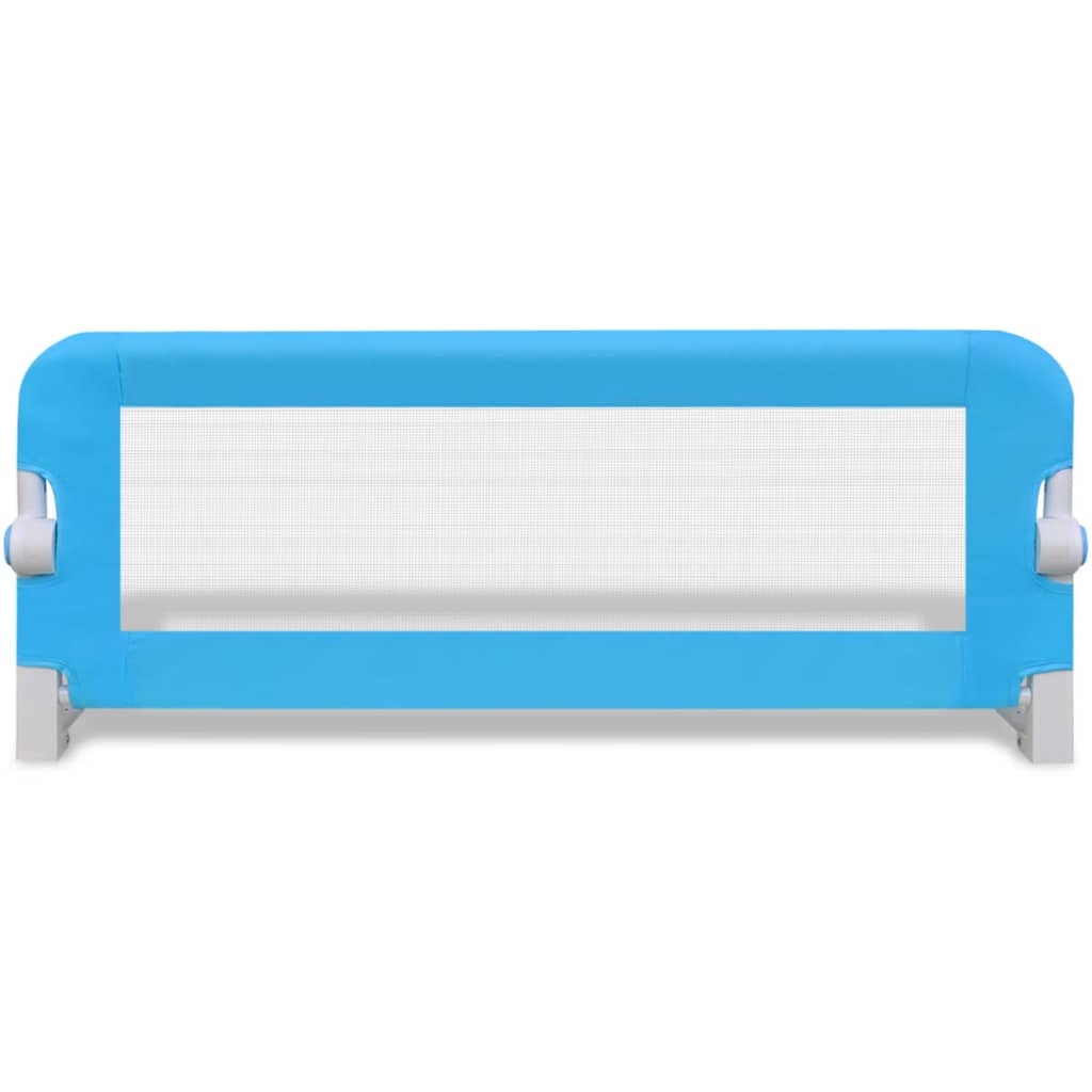 vidaXL Toddler Safety Bed Rail 102 x 42 cm Blue