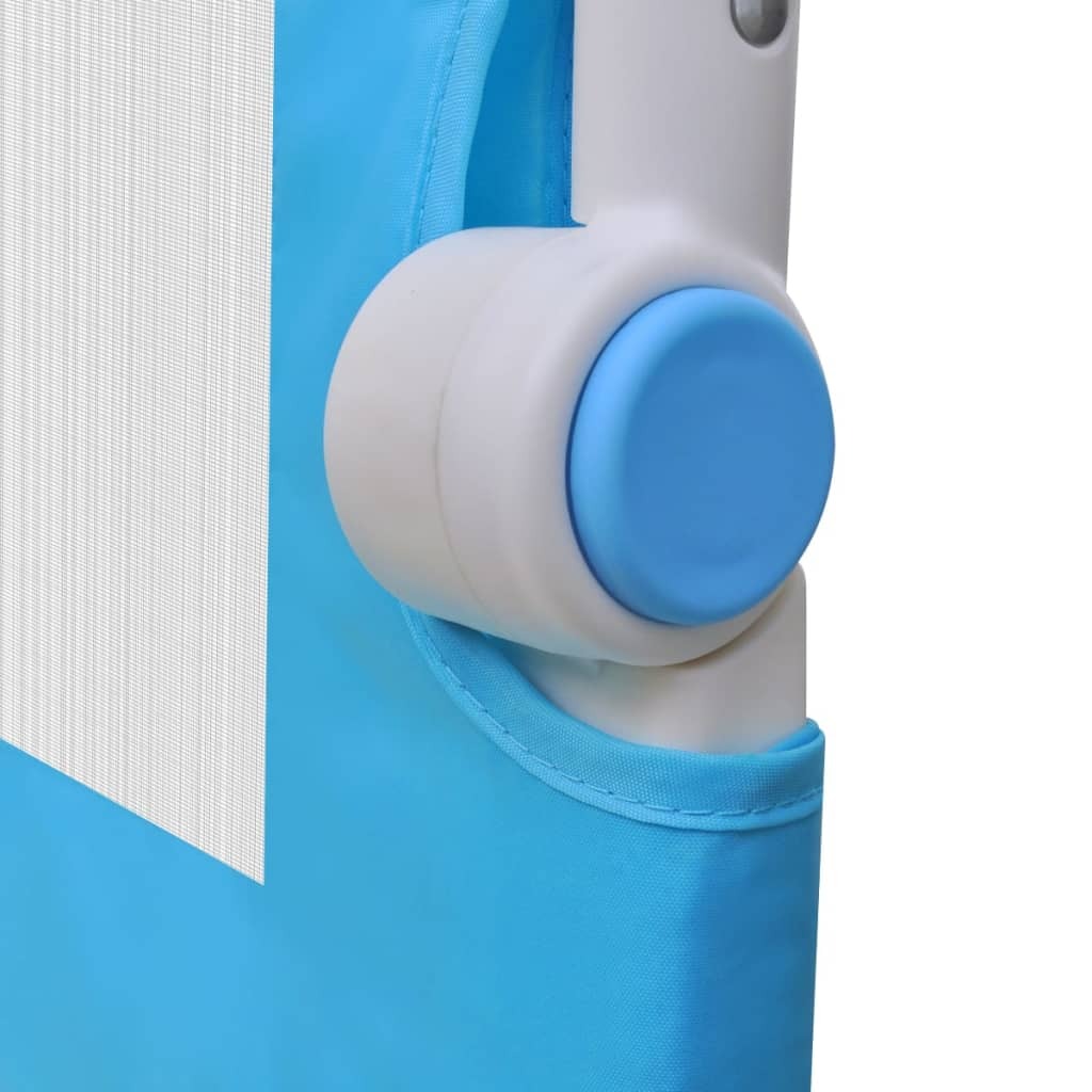 vidaXL Toddler Safety Bed Rail 102 x 42 cm Blue