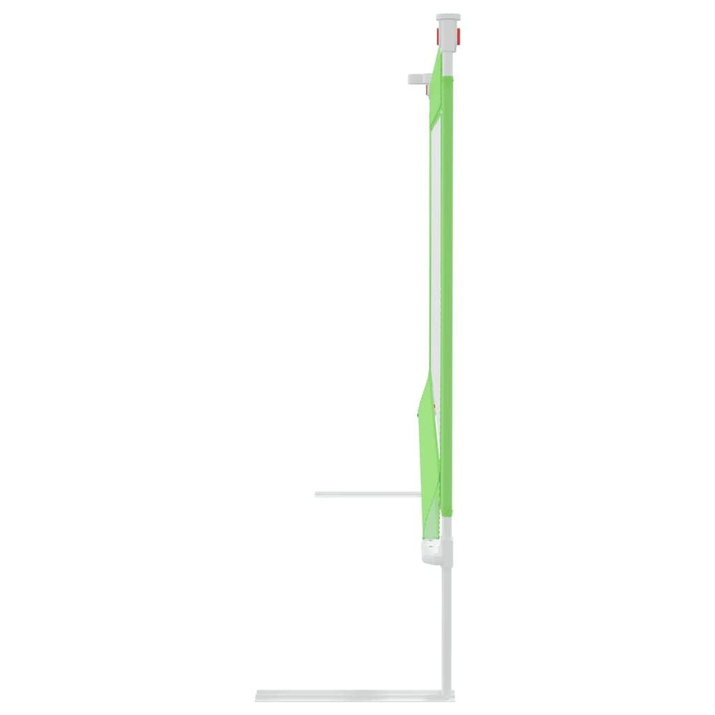 vidaXL Toddler Safety Bed Rail Green 200x25 cm Fabric