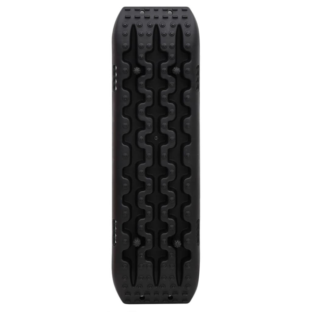 vidaXL Traction Boards 2 pcs Black 106x30.5x7 cm Nylon