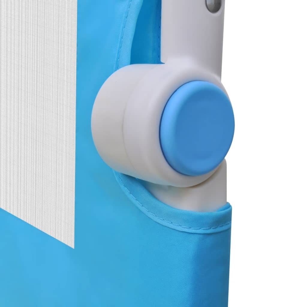 vidaXL Toddler Safety Bed Rail 2 pcs Blue 150x42 cm