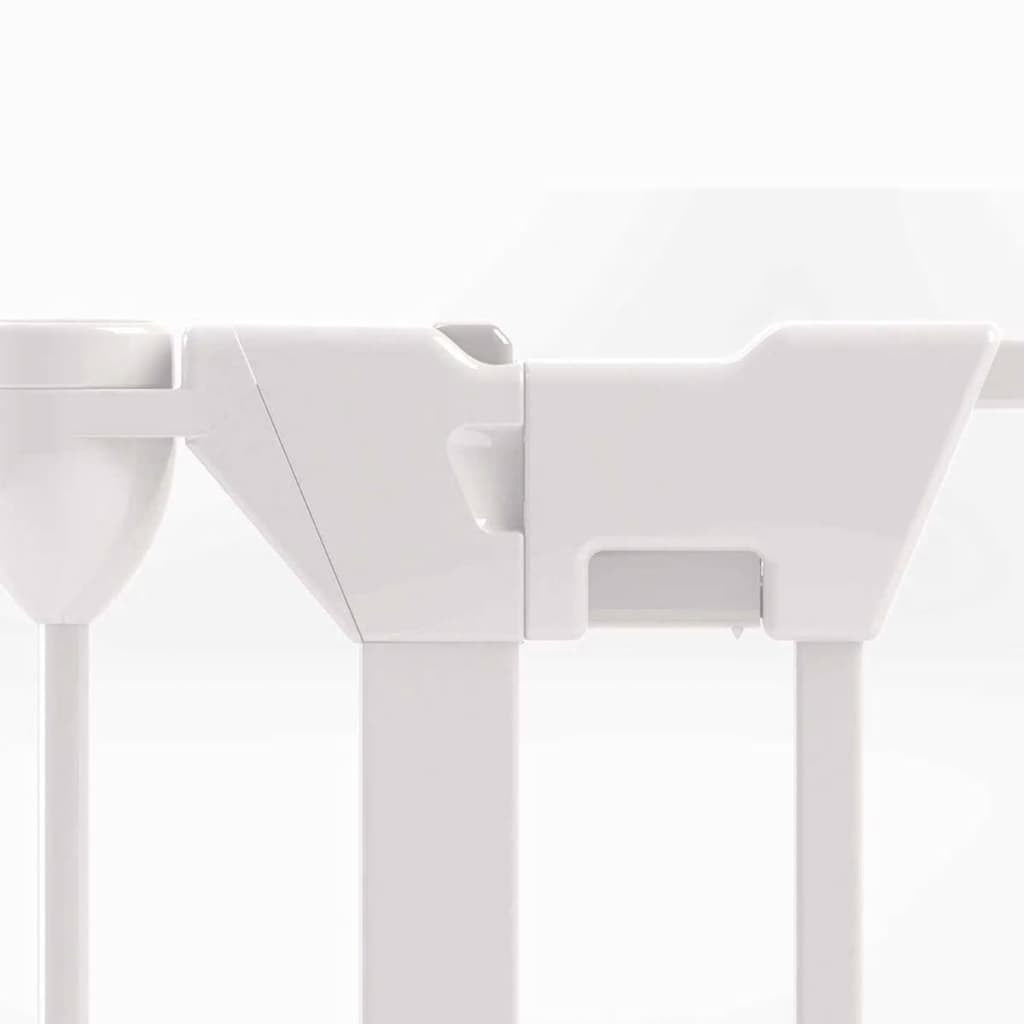 Noma 3-Panel Safety Gate Modular Metal White 94054