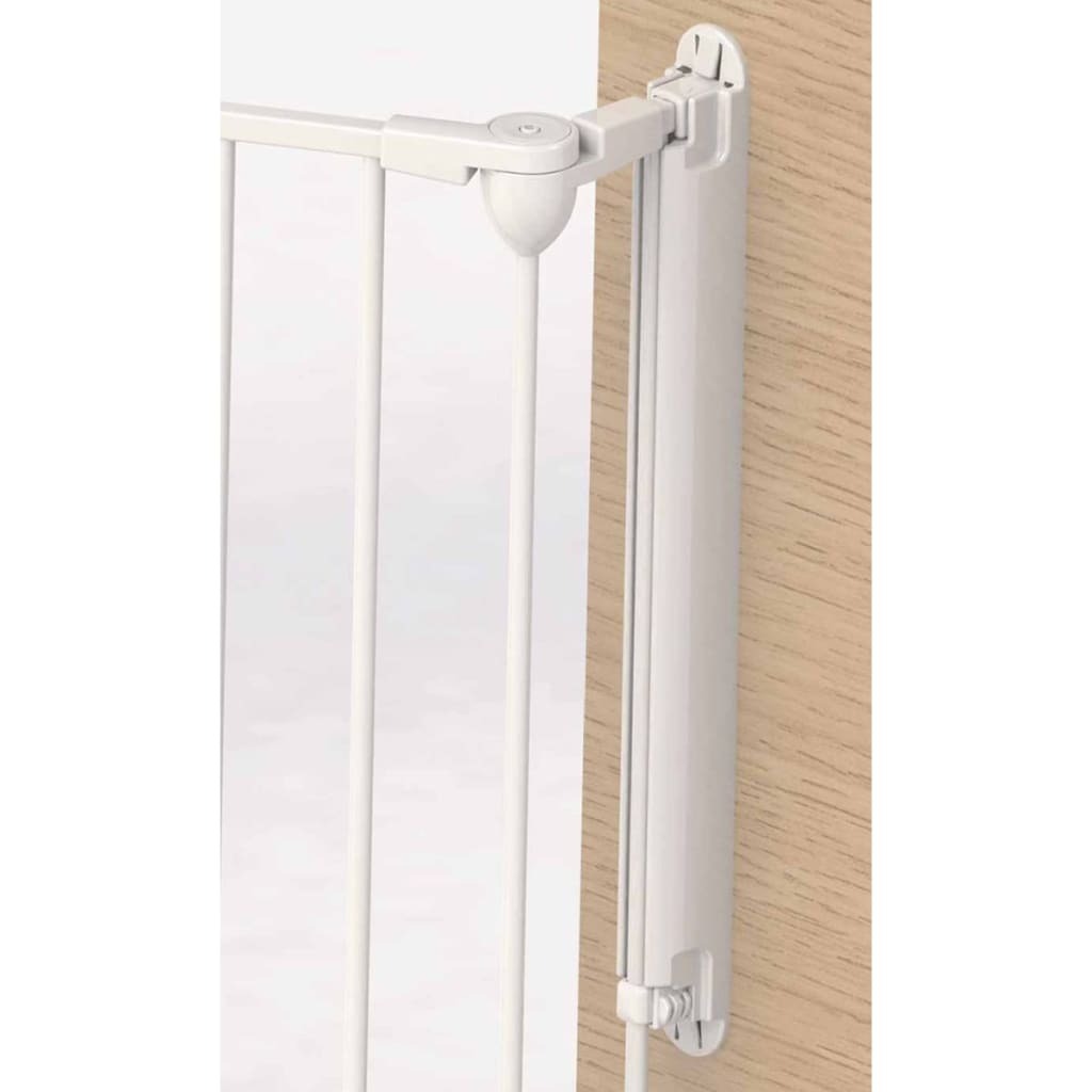 Noma 3-Panel Safety Gate Modular Metal White 94054