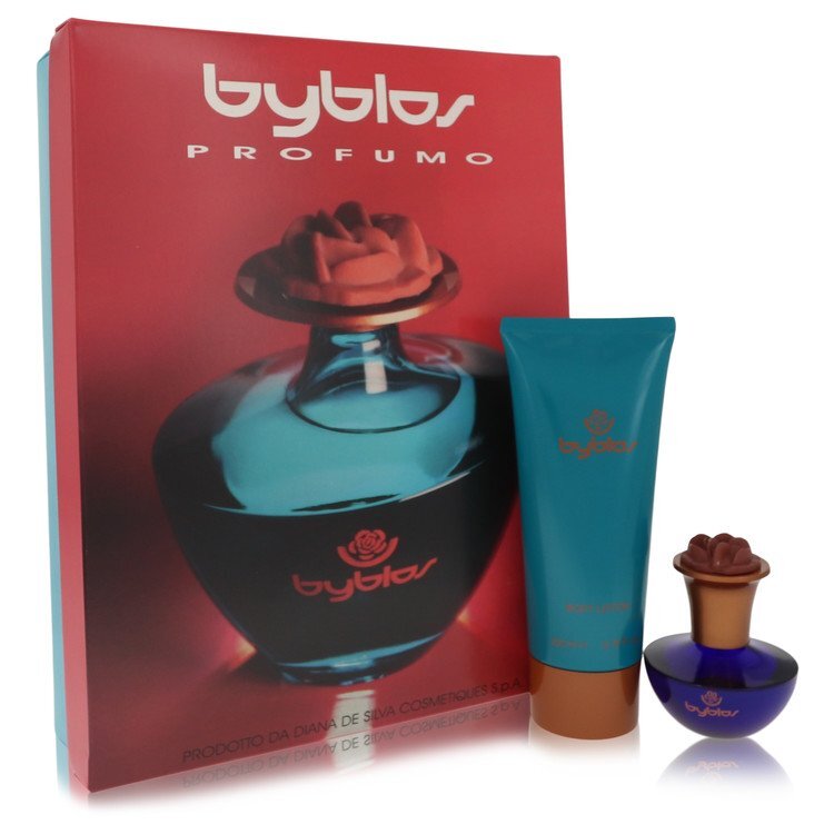Byblos Gift Set By Byblos Gift Set - 1.68 oz Eau De Parfum Spray + 6.75 Body Lotion (Byblos Gift Set By Byblos)