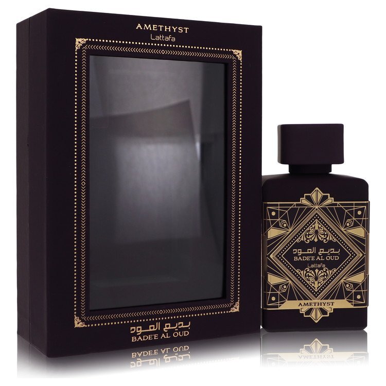 Amethyst Badee Al Oud Eau De Parfum Spray (Unisex) By Lattafa Eau De Parfum Spray (Unisex) (Amethyst Badee Al Oud Eau De Parfum Spray (Unisex) By Lattafa)
