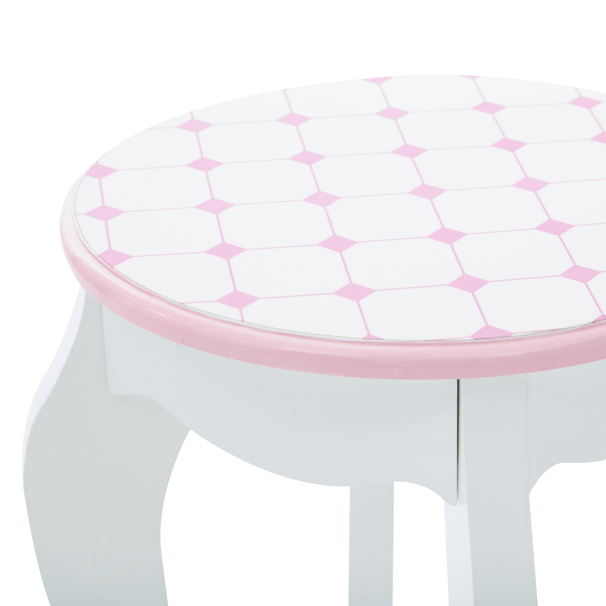 Fantasy Fields Castle Dressing Tables Vanity Table w/ Mirror and Stool TD-12951A