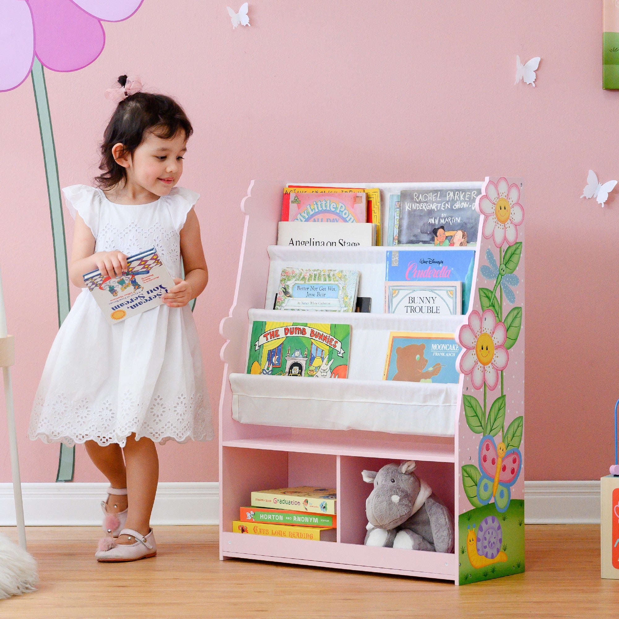 Fantasy Fields Magic Garden Kids Wooden Bookcase & Storage Multi TD-13410MG