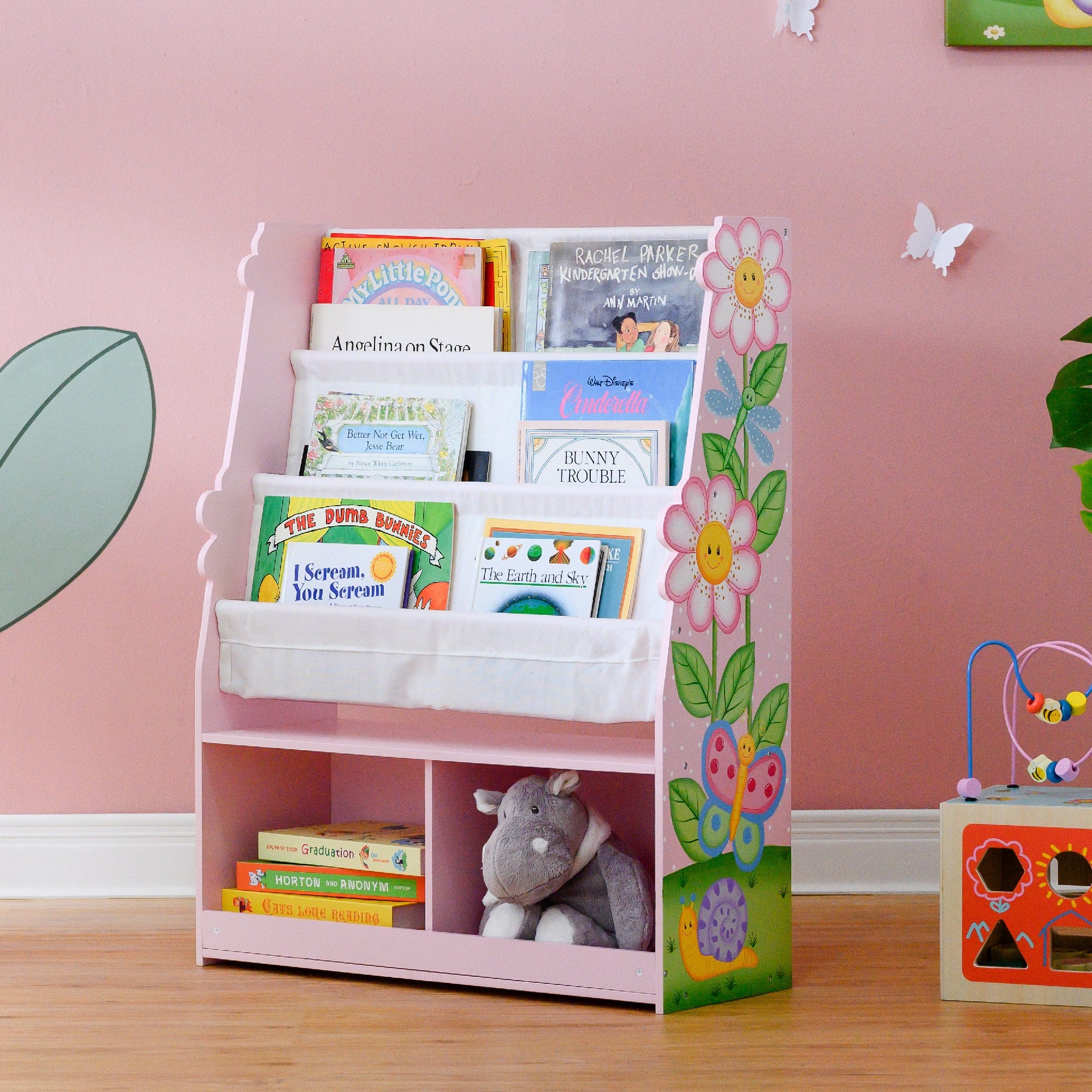 Fantasy Fields Magic Garden Kids Wooden Bookcase & Storage Multi TD-13410MG