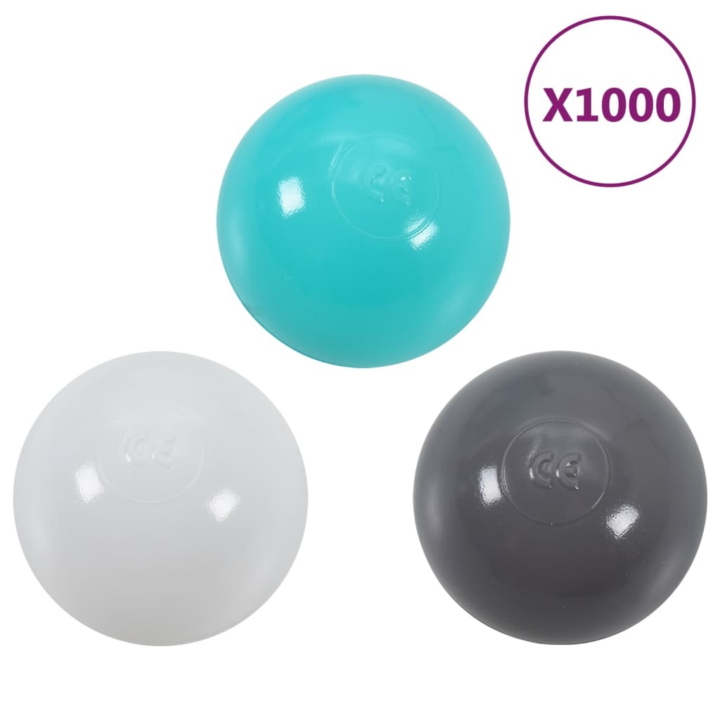 Colourful Playballs for Baby Pool 1000 pcs