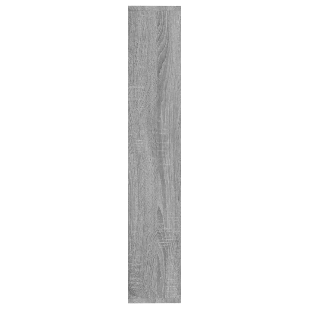 Wall Shelf Grey Sonoma 36x16x90 cm Engineered Wood
