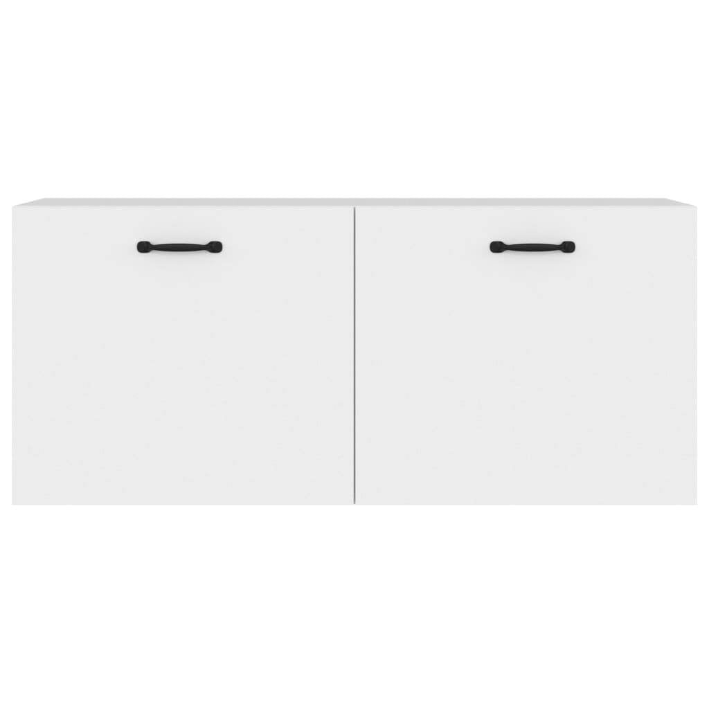 Wall Cabinet White 80x35x36,5 cm Engineered Wood