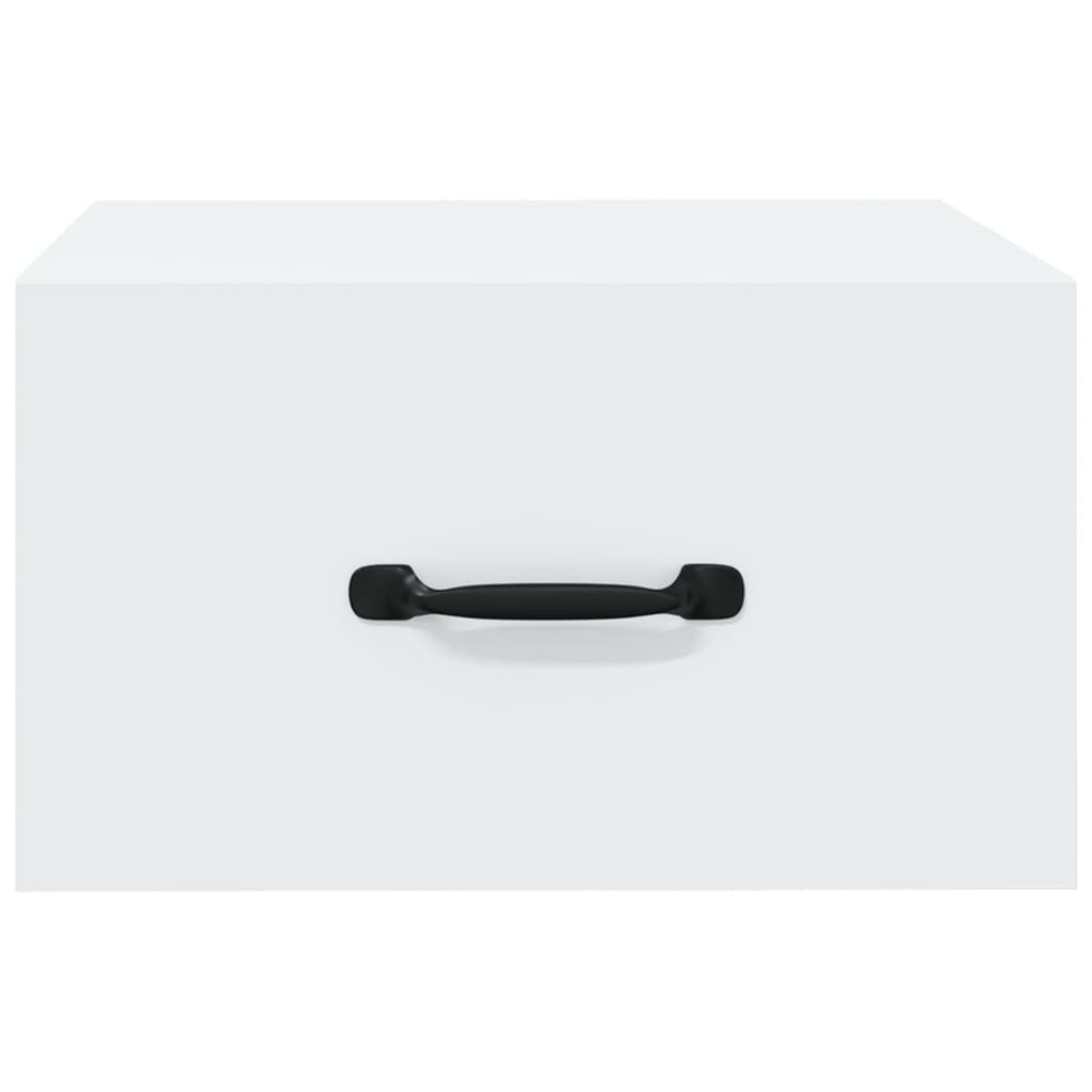 Wall-mounted Bedside Cabinets 2 pcs White 35x35x20 cm