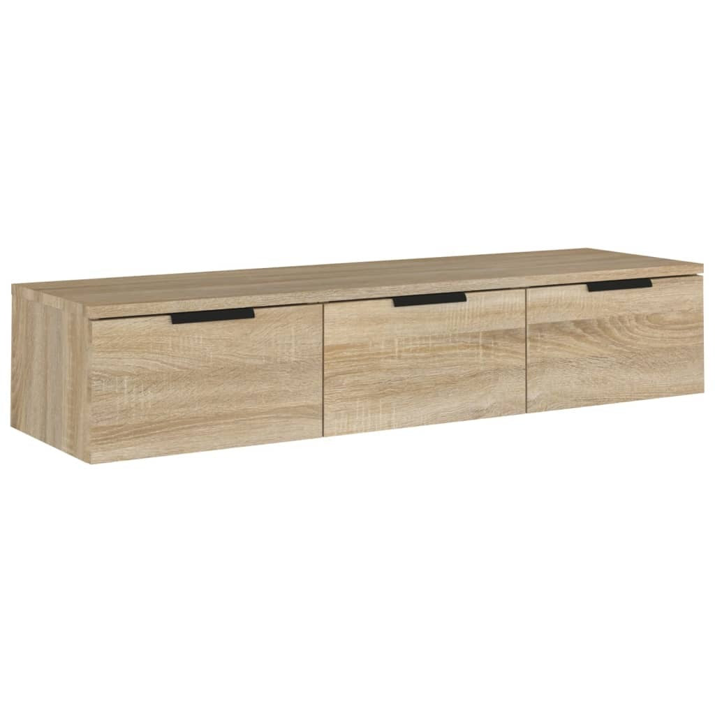 Wall Cabinet Sonoma Oak 102x30x20 cm Engineered Wood
