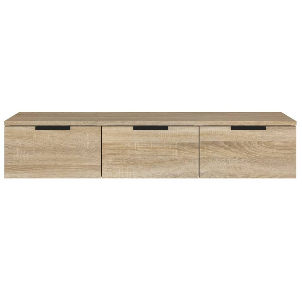 Wall Cabinet Sonoma Oak 102x30x20 cm Engineered Wood
