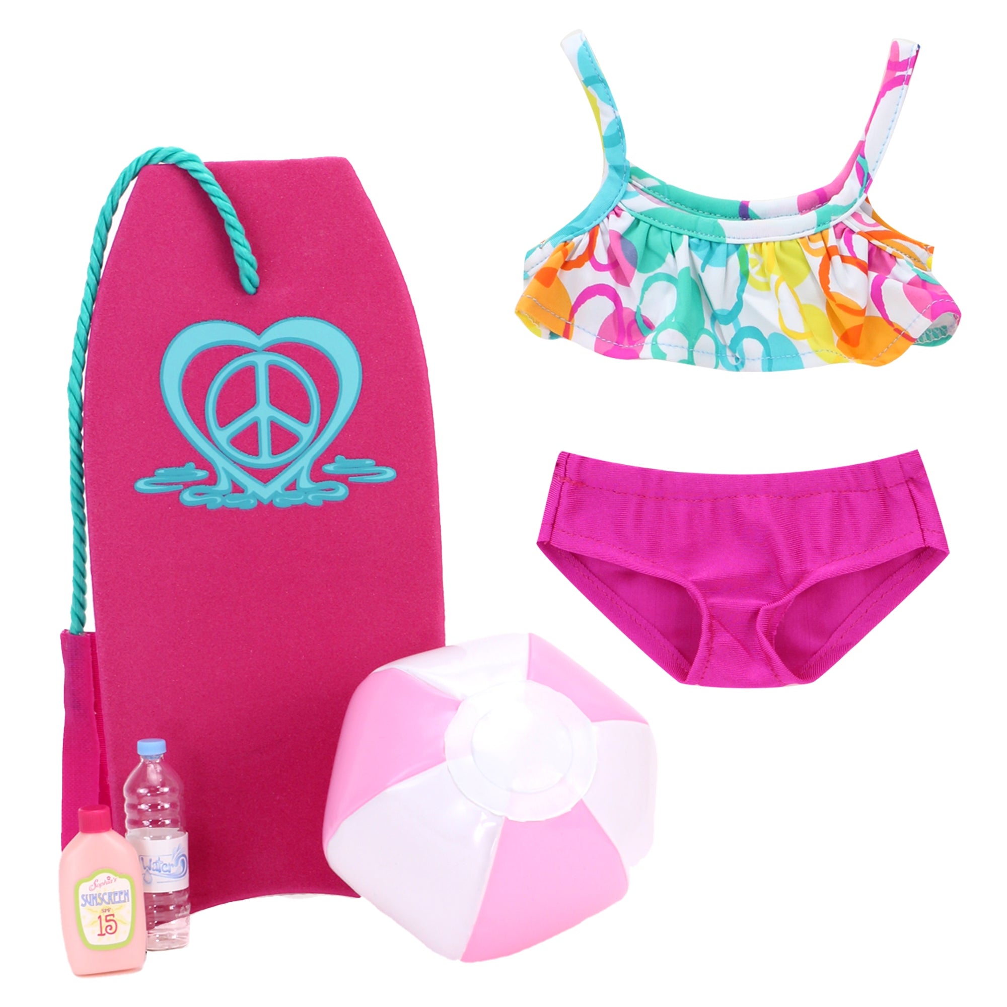 5 Pcs Dolls Play Set, 18