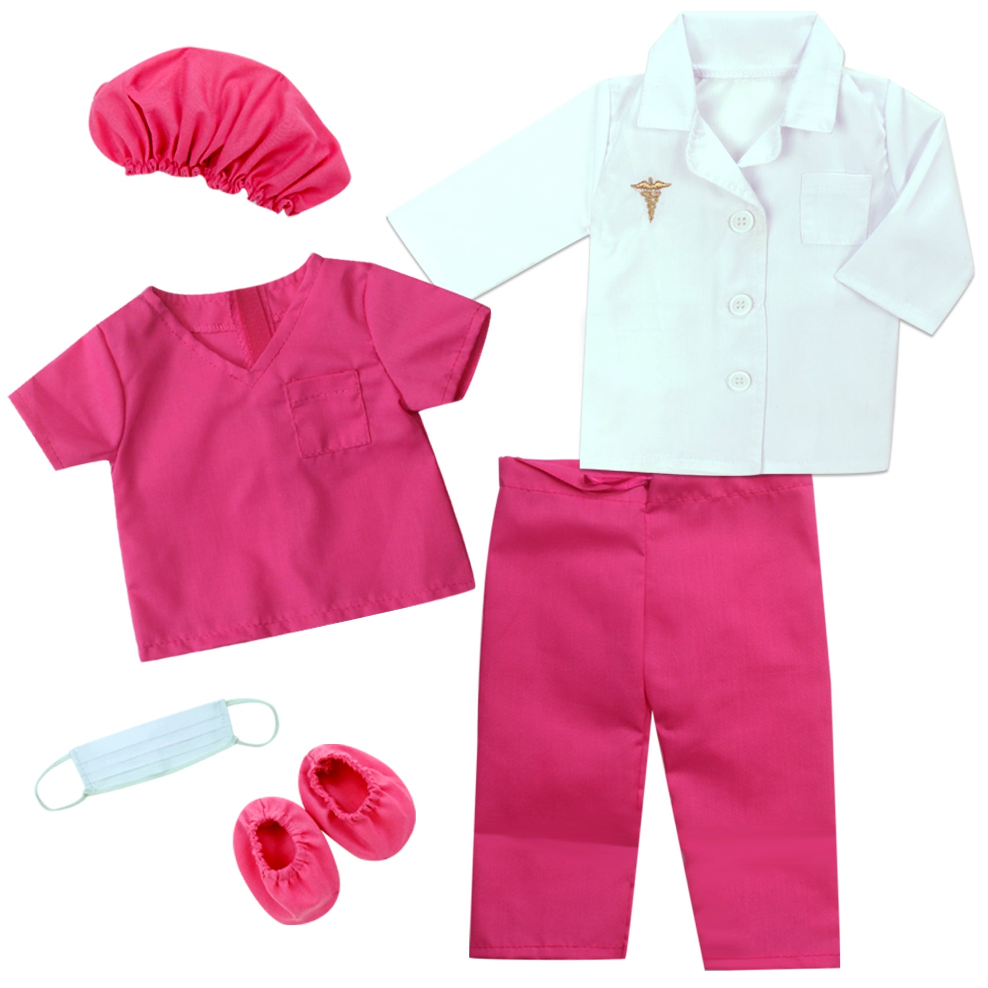 6 Piece Baby Dolls Clothes Set, 18