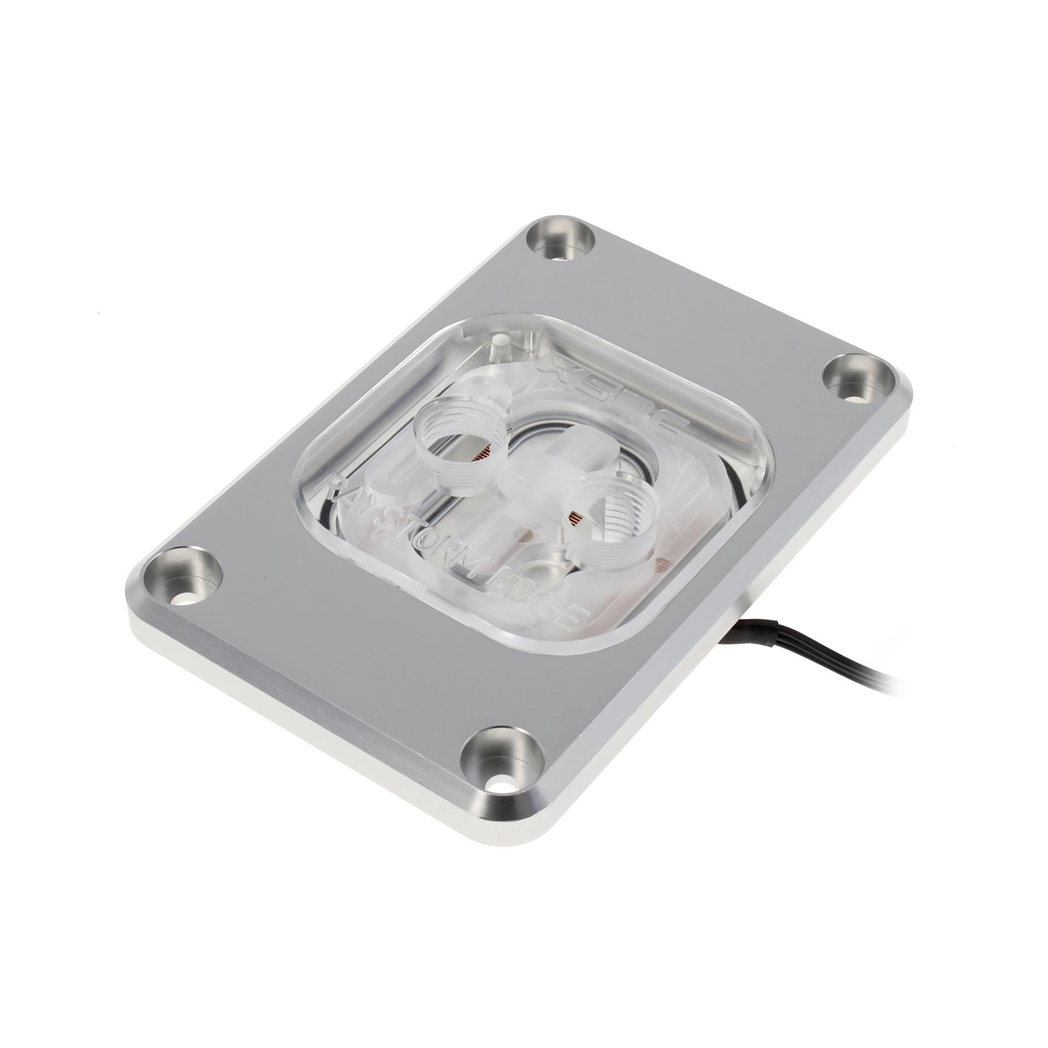 XSPC RayStorm EDGE aRGB CPU Waterblock AMD AM4 / AM5 - Silver