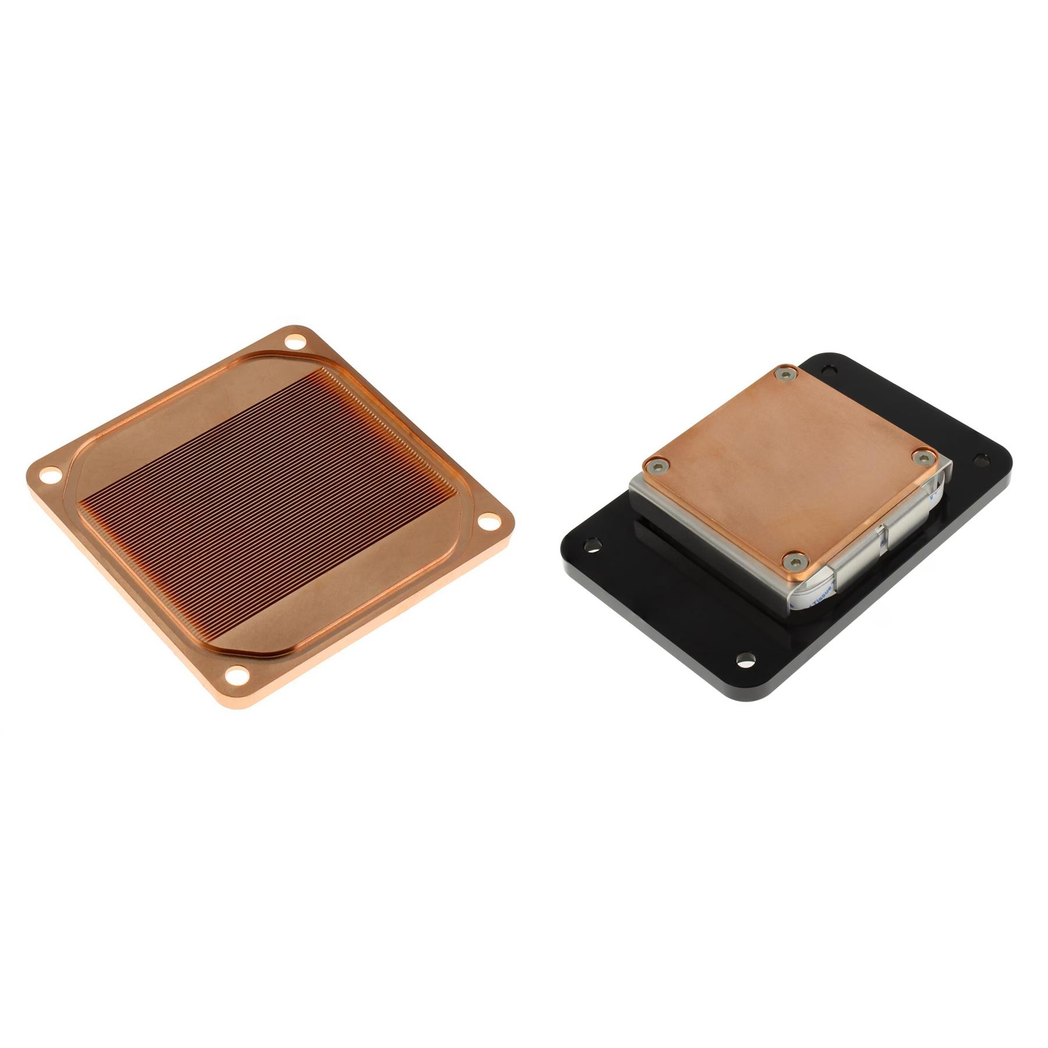 XSPC RayStorm EDGE aRGB CPU Waterblock AMD AM4 / AM5 - Black