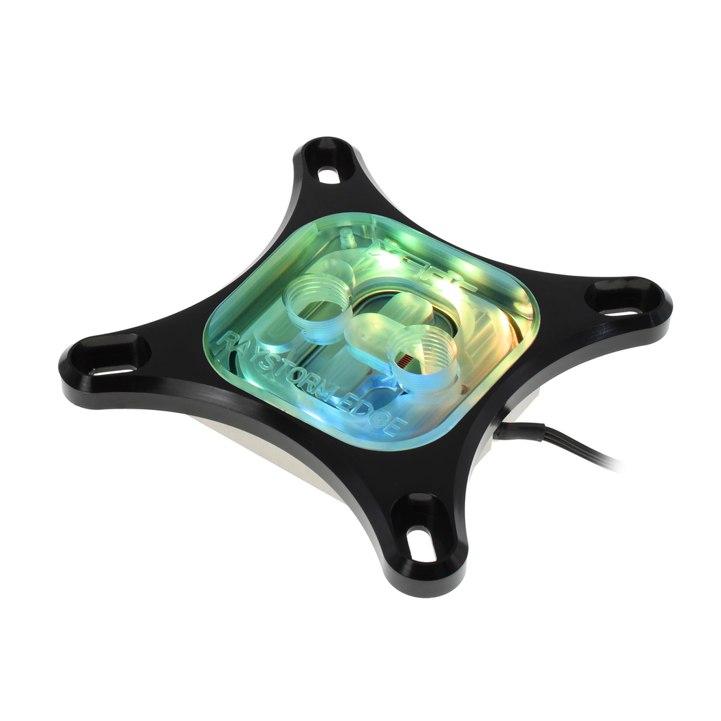 XSPC RayStorm EDGE aRGB CPU Waterblock INTEL - Black