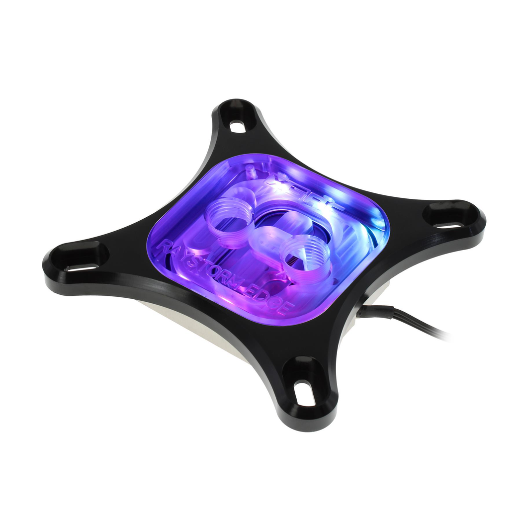 XSPC RayStorm EDGE aRGB CPU Waterblock INTEL - Black