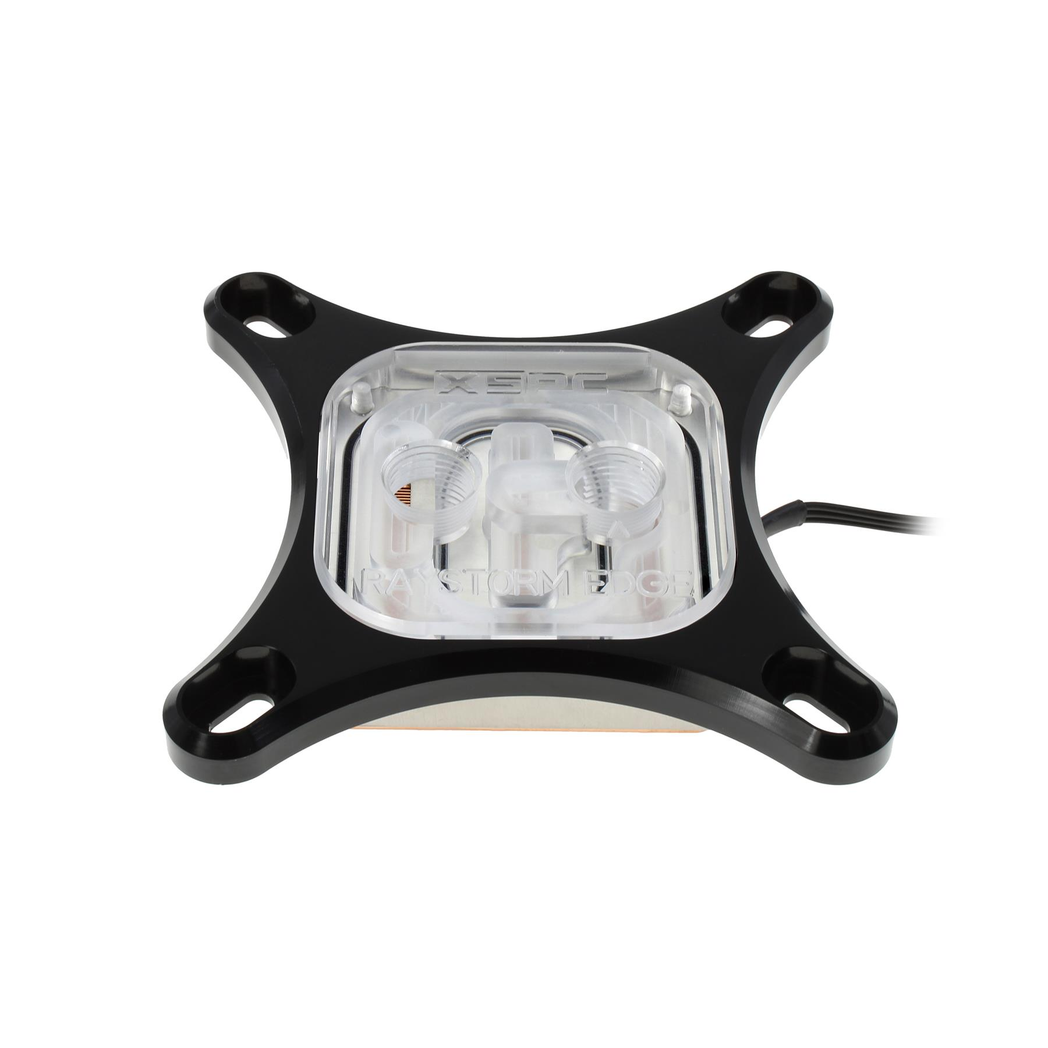 XSPC RayStorm EDGE aRGB CPU Waterblock INTEL - Black