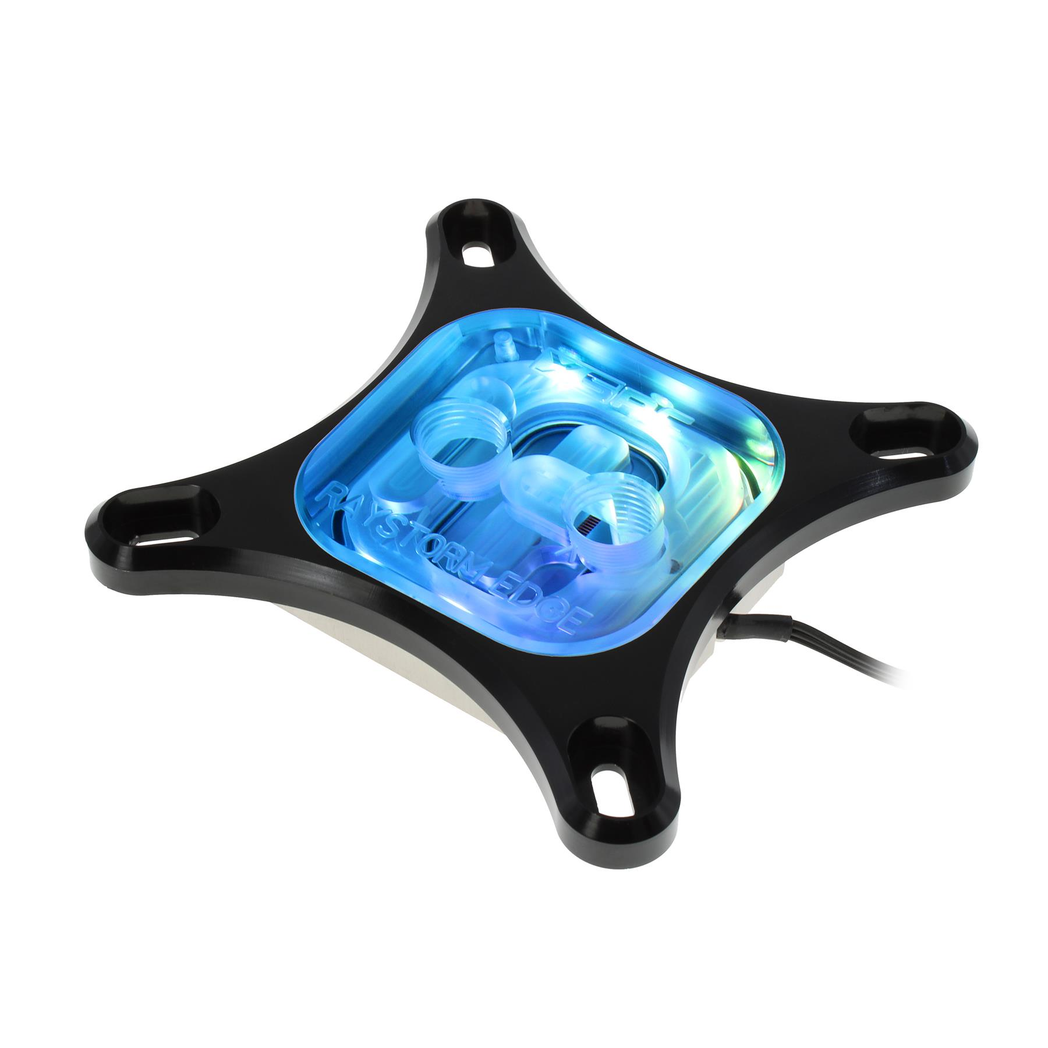 XSPC RayStorm EDGE aRGB CPU Waterblock INTEL - Black