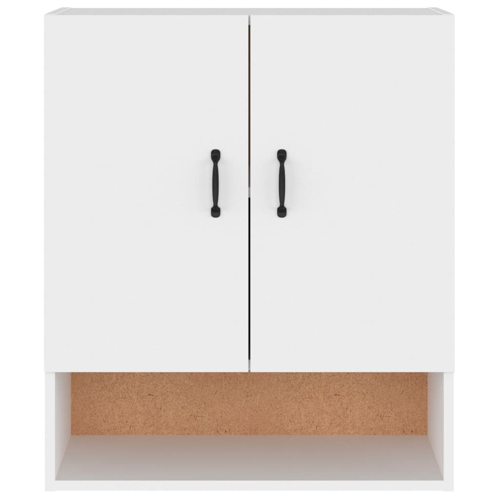 Wall Cabinet White 60x31x70 cm Engineered Wood