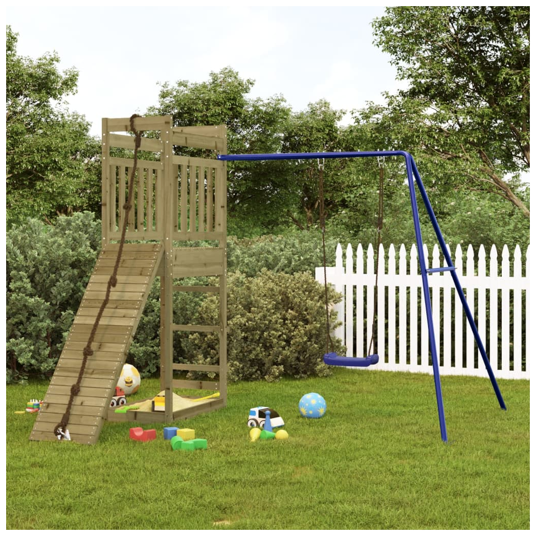 Outdoor Playset Impregnated Wood Pine