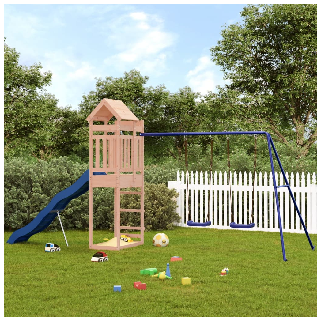 Outdoor Playset Solid Wood Douglas