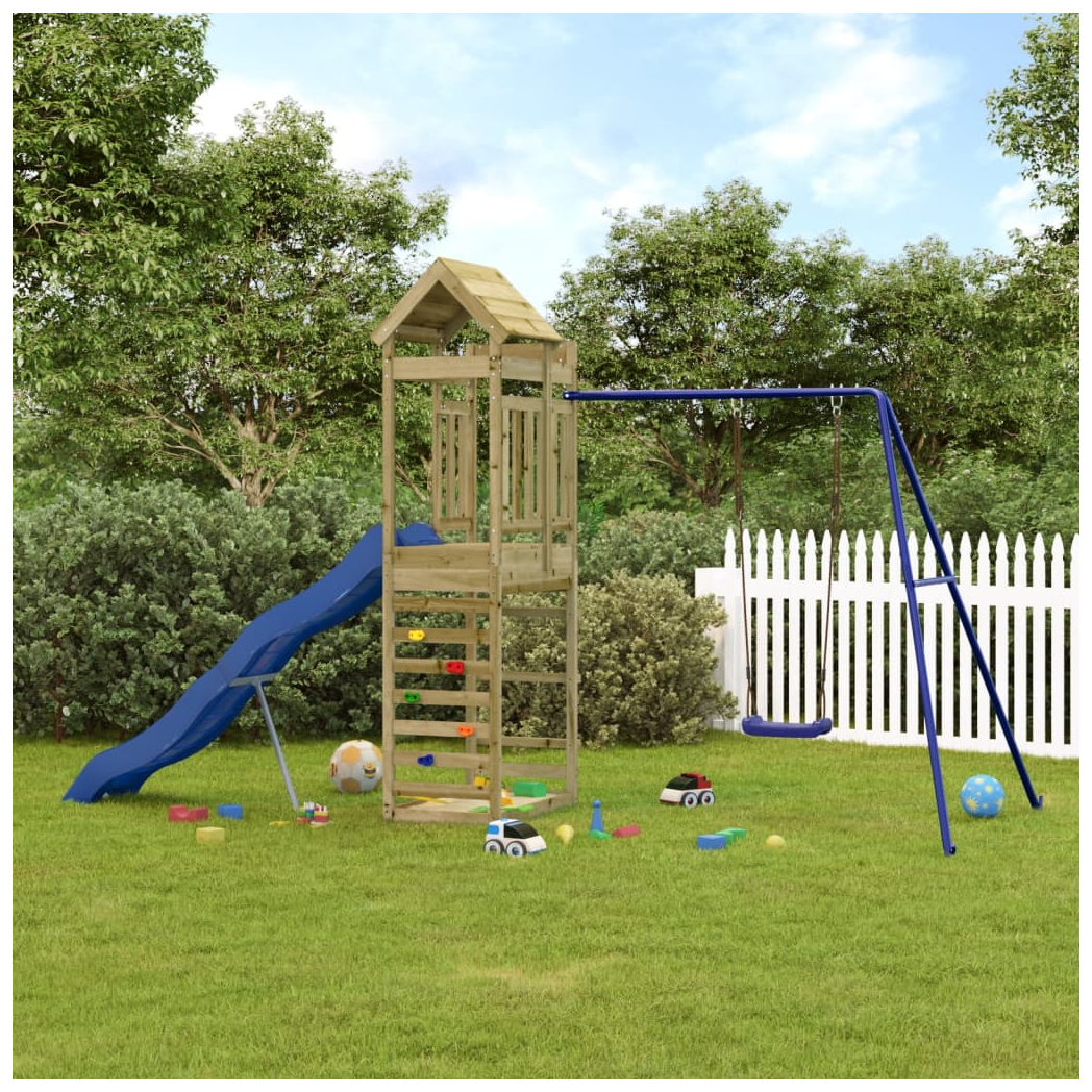 Outdoor Playset Impregnated Wood Pine
