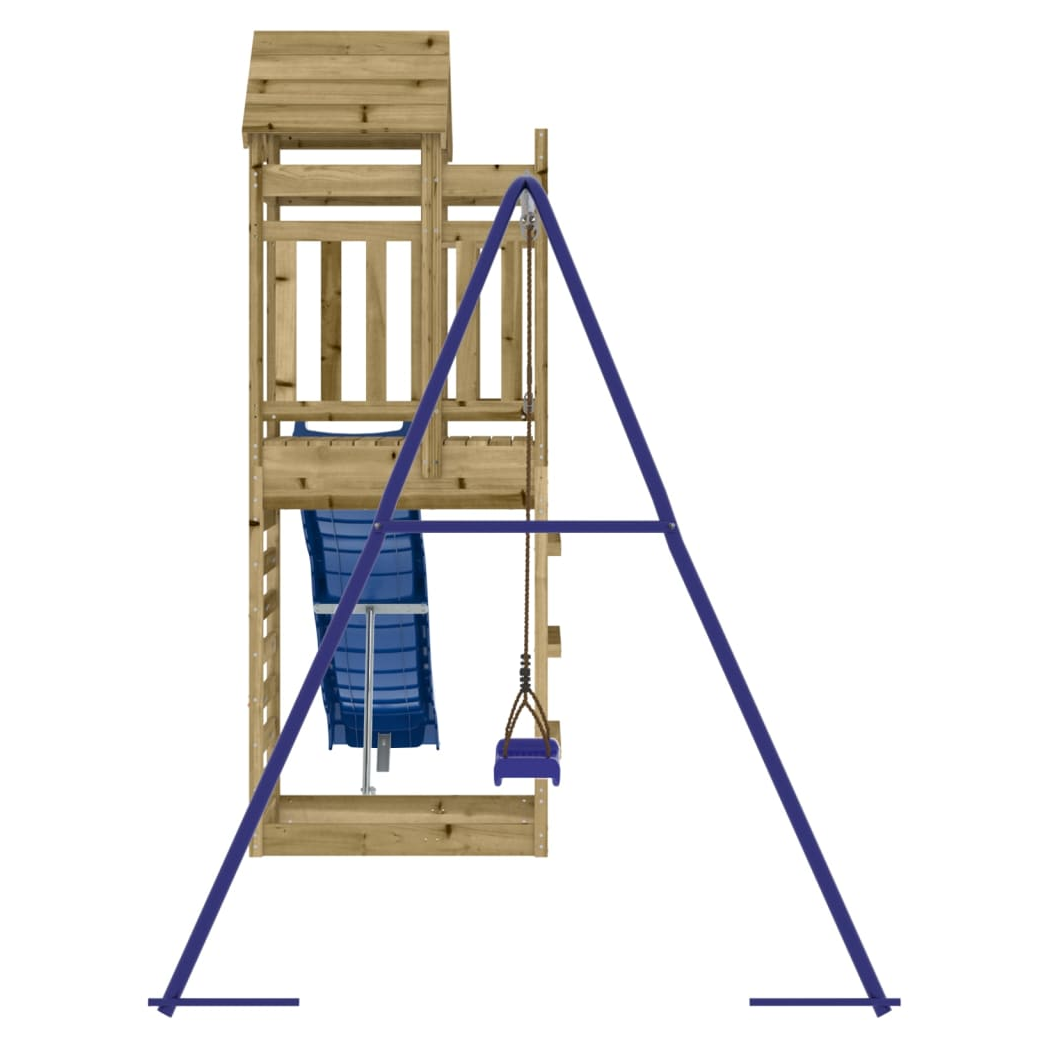 Outdoor Playset Impregnated Wood Pine