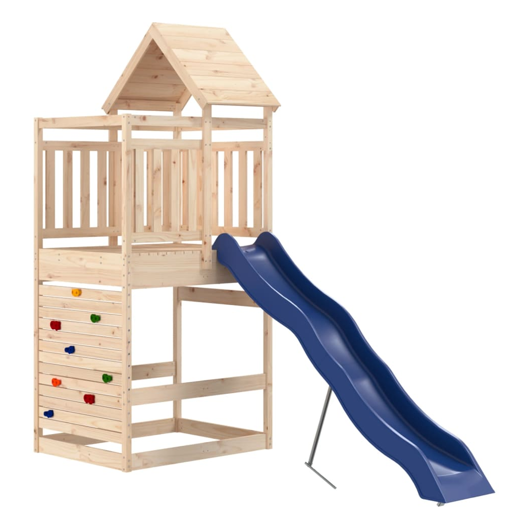 Outdoor Playset Solid Wood Pine