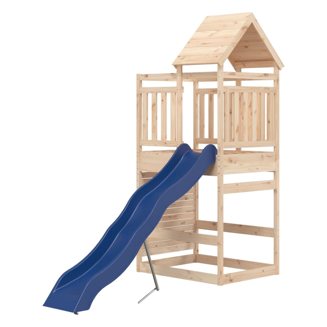 Outdoor Playset Solid Wood Pine