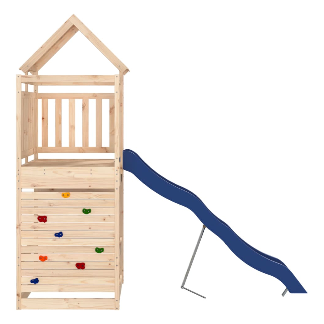 Outdoor Playset Solid Wood Pine