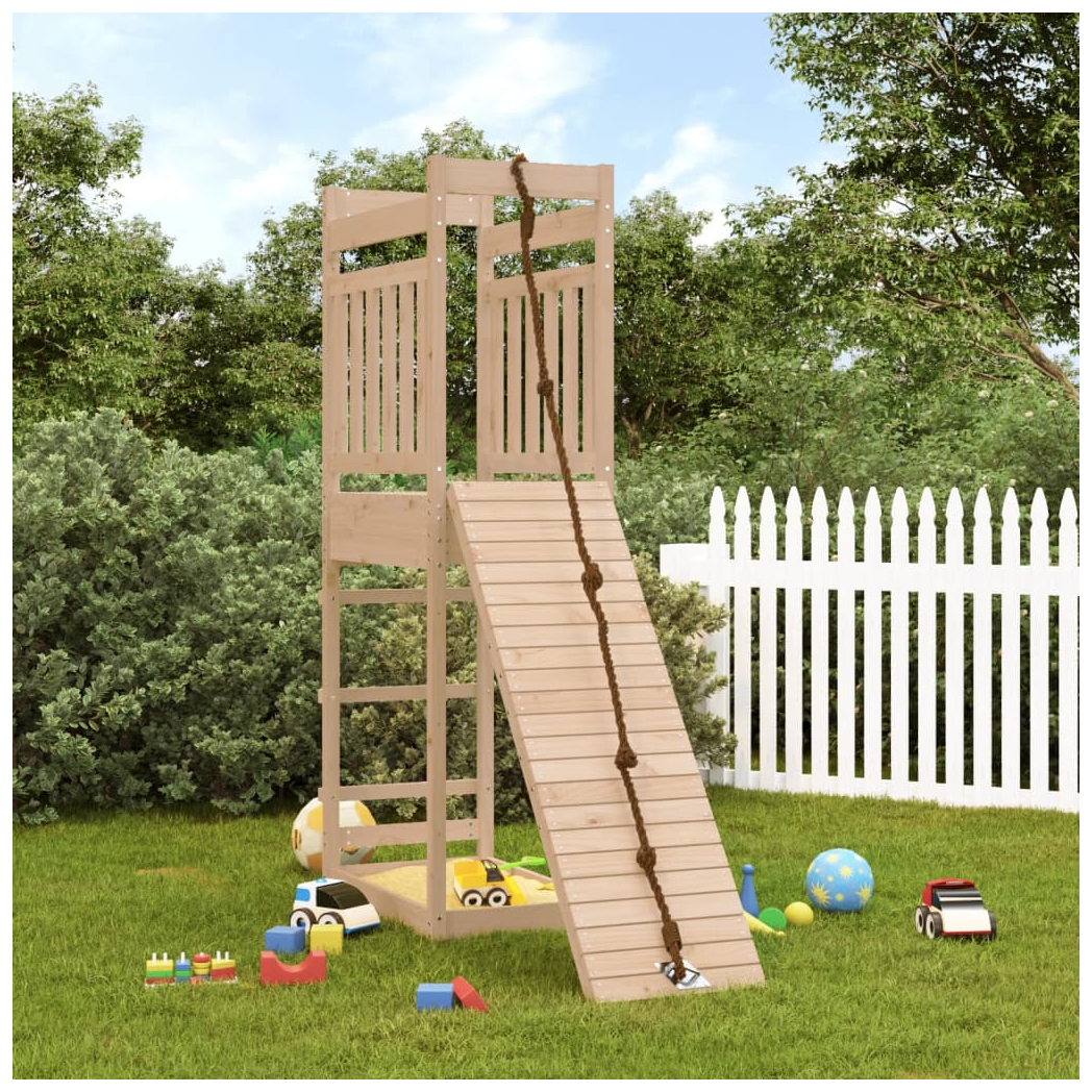 Outdoor Playset Solid Wood Pine