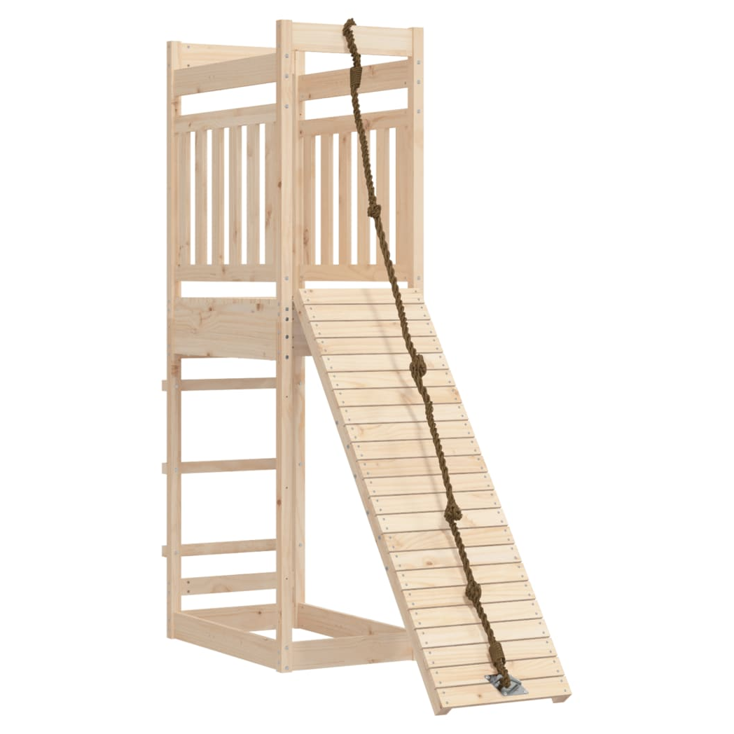 Outdoor Playset Solid Wood Pine