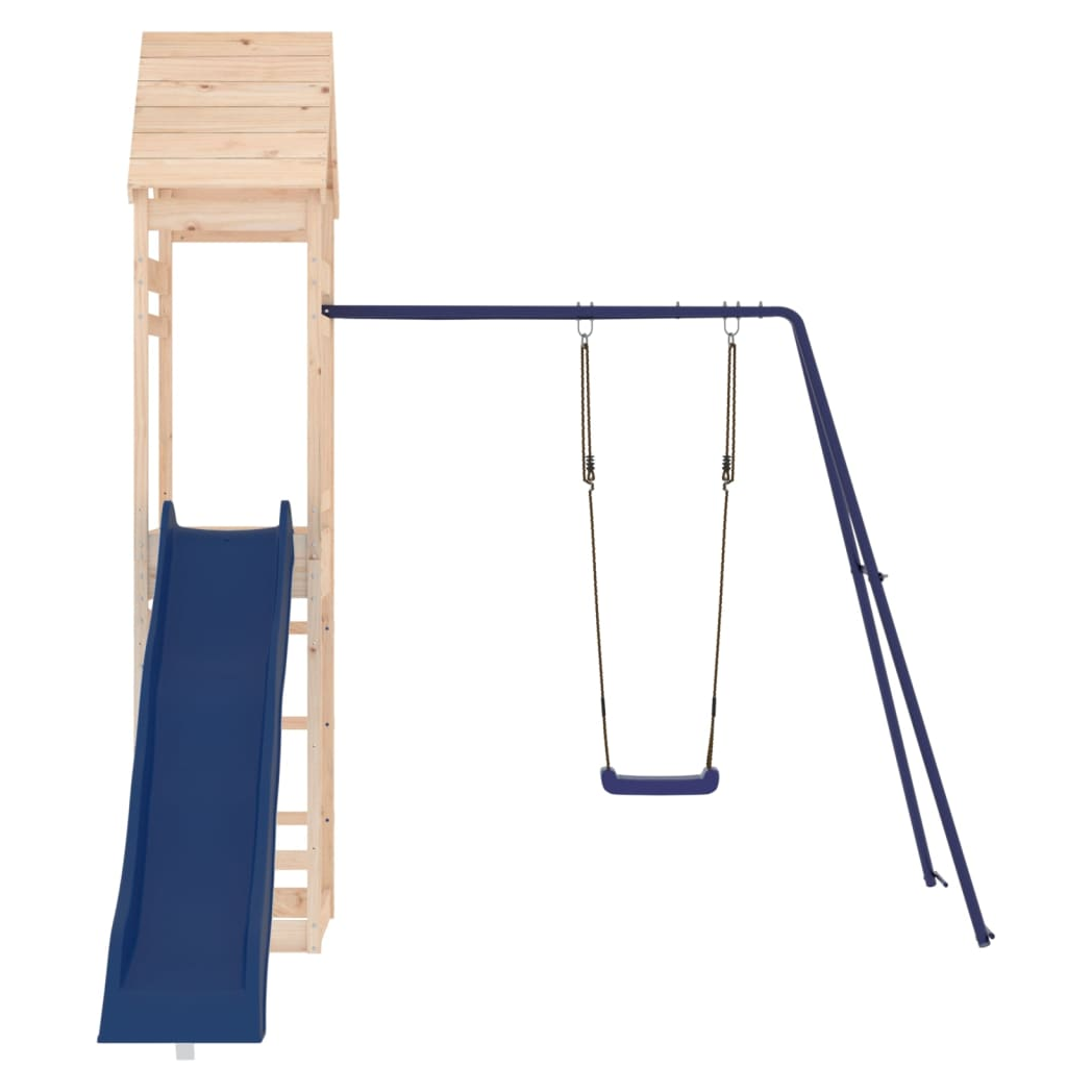 Outdoor Playset Solid Wood Pine