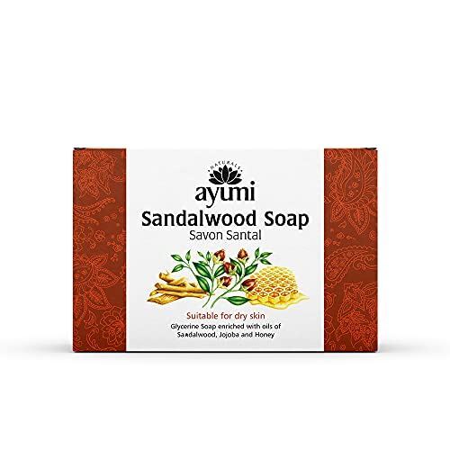Ayumi Sandalwood & Jojoba Soap 100g