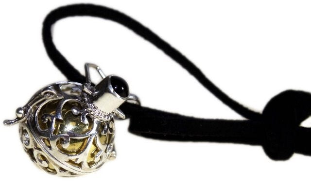 Silver Angel Bell - Night-time - 18mm - Per case: 1 Piece